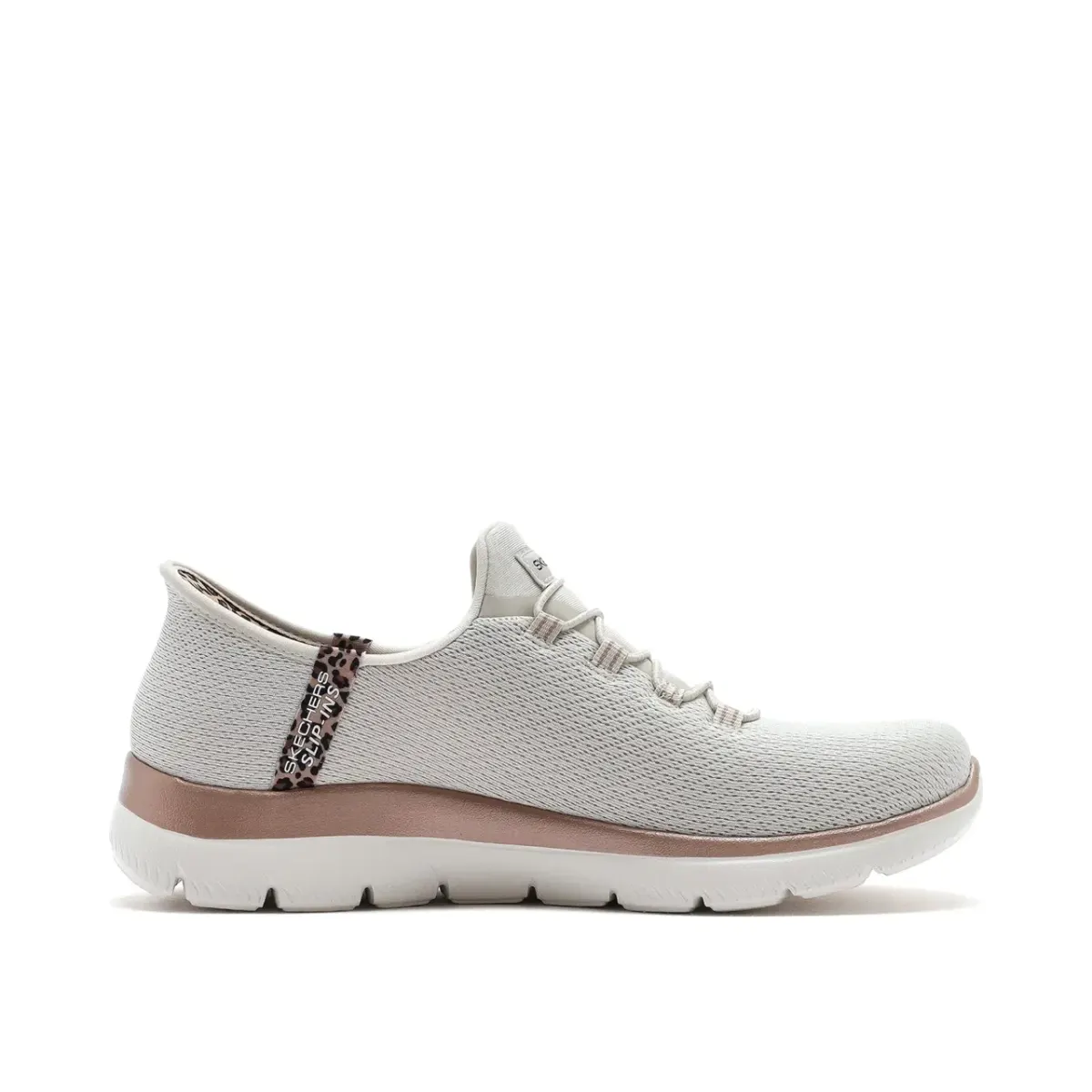 Skechers Summits - Leopard Chic Kadın Bej Spor Ayakkabı · 150275-NTMT