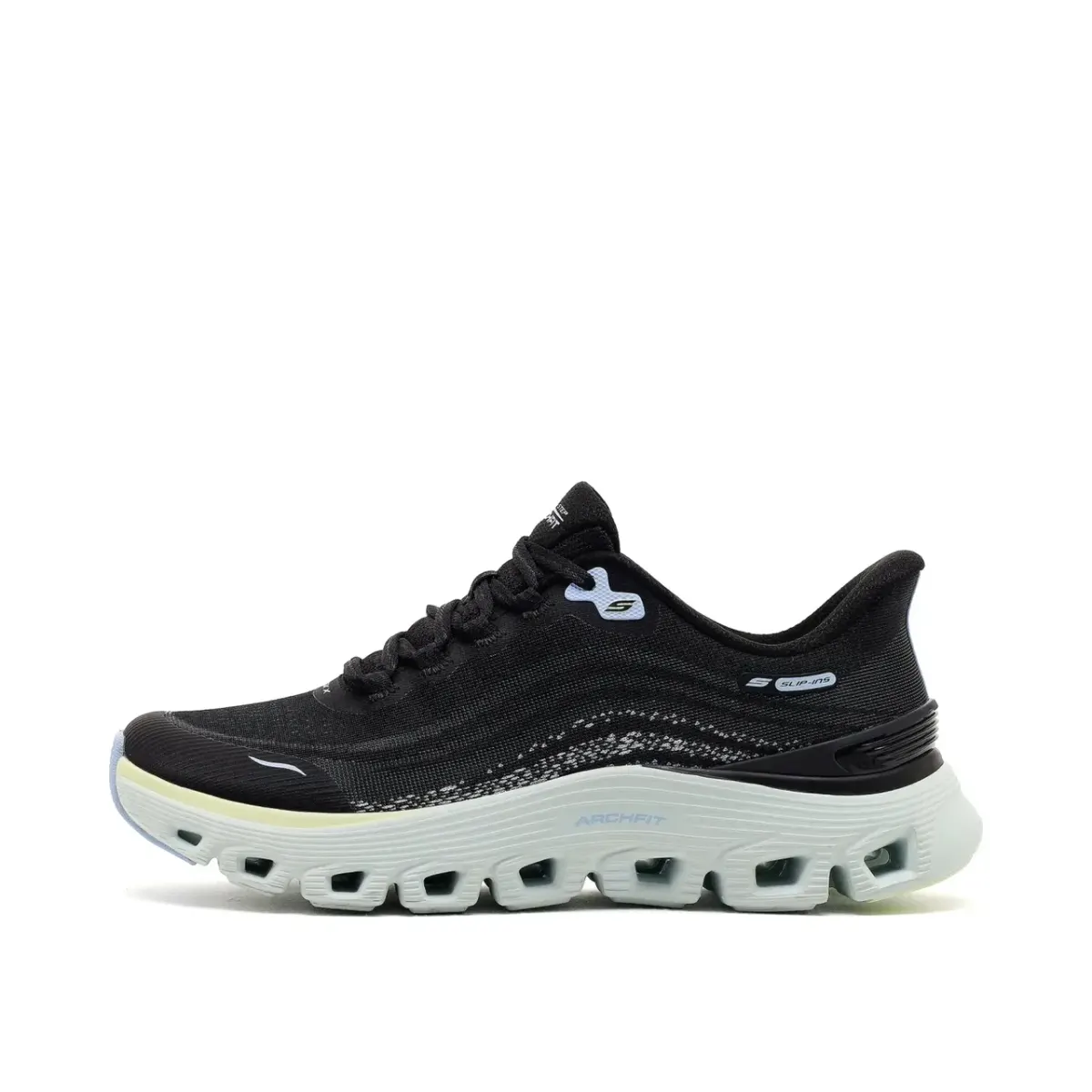 Skechers Arch Fit Glide-step Wave Kadın Siyah Spor Ayakkabı · 150760-BKTQ (2/7)