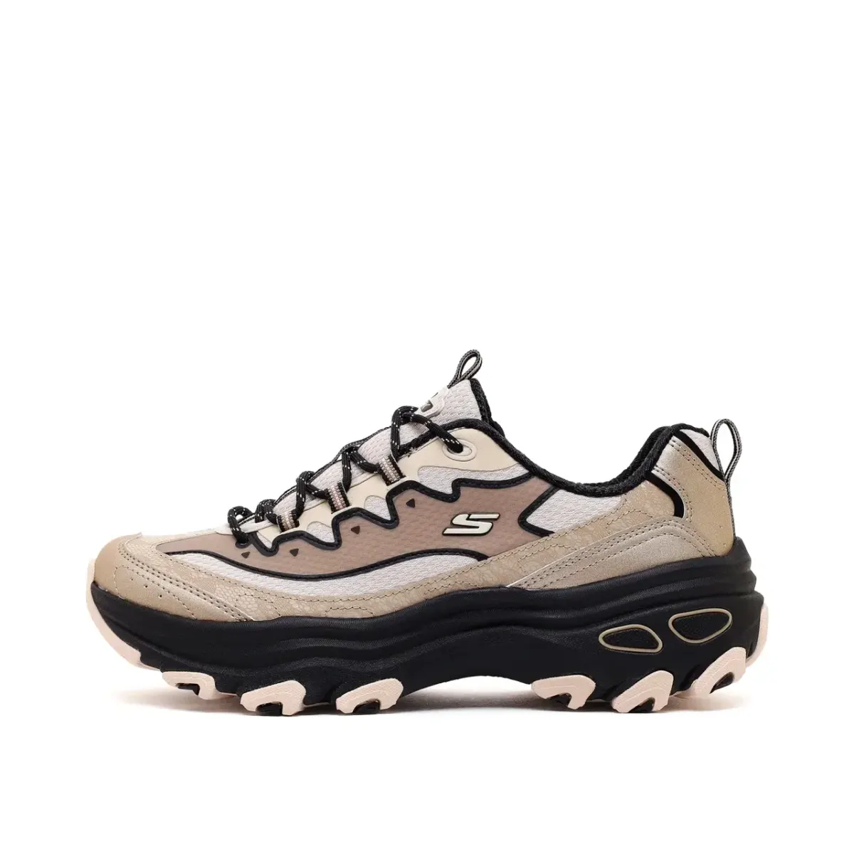 Skechers D'lite Max Kadın Bej Outdoor Ayakkabı · 180399-TPBK (2/5)
