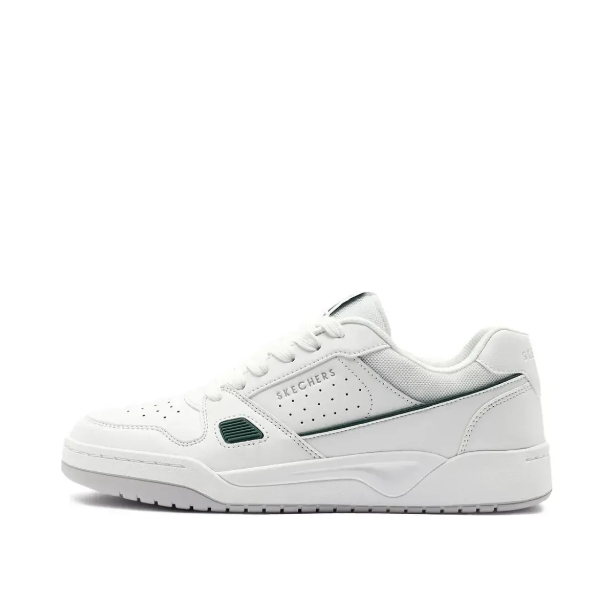 Skechers Koopa - Tiebreak Low Spor Ayakkabı Beyaz/Yeşil · 183250-WGR (2/4)