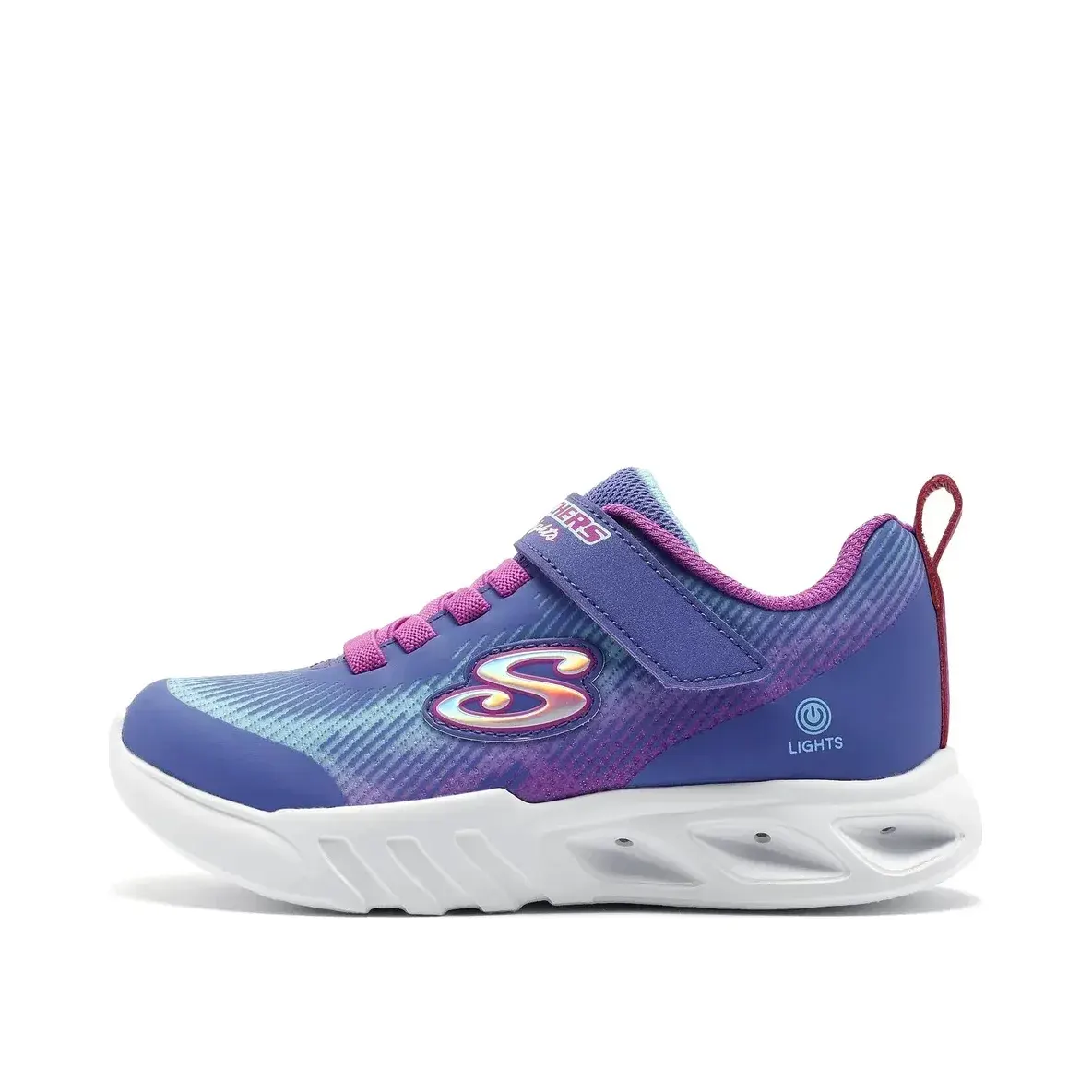 Skechers Flicker Flash Light Takeover Çocuk Spor Ayakkabı Mor · 303704L-LVMT (2/11)