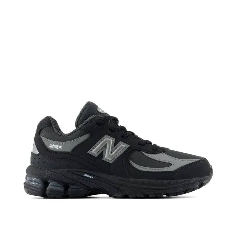 New Balance 2002 Çocuk Siyah Spor Ayakkabı