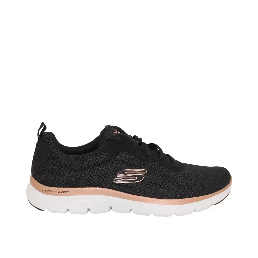 Skechers Flex Appeal 4.0 Kadın Spor Ayakkabı Siyah · 149303-BKRG
