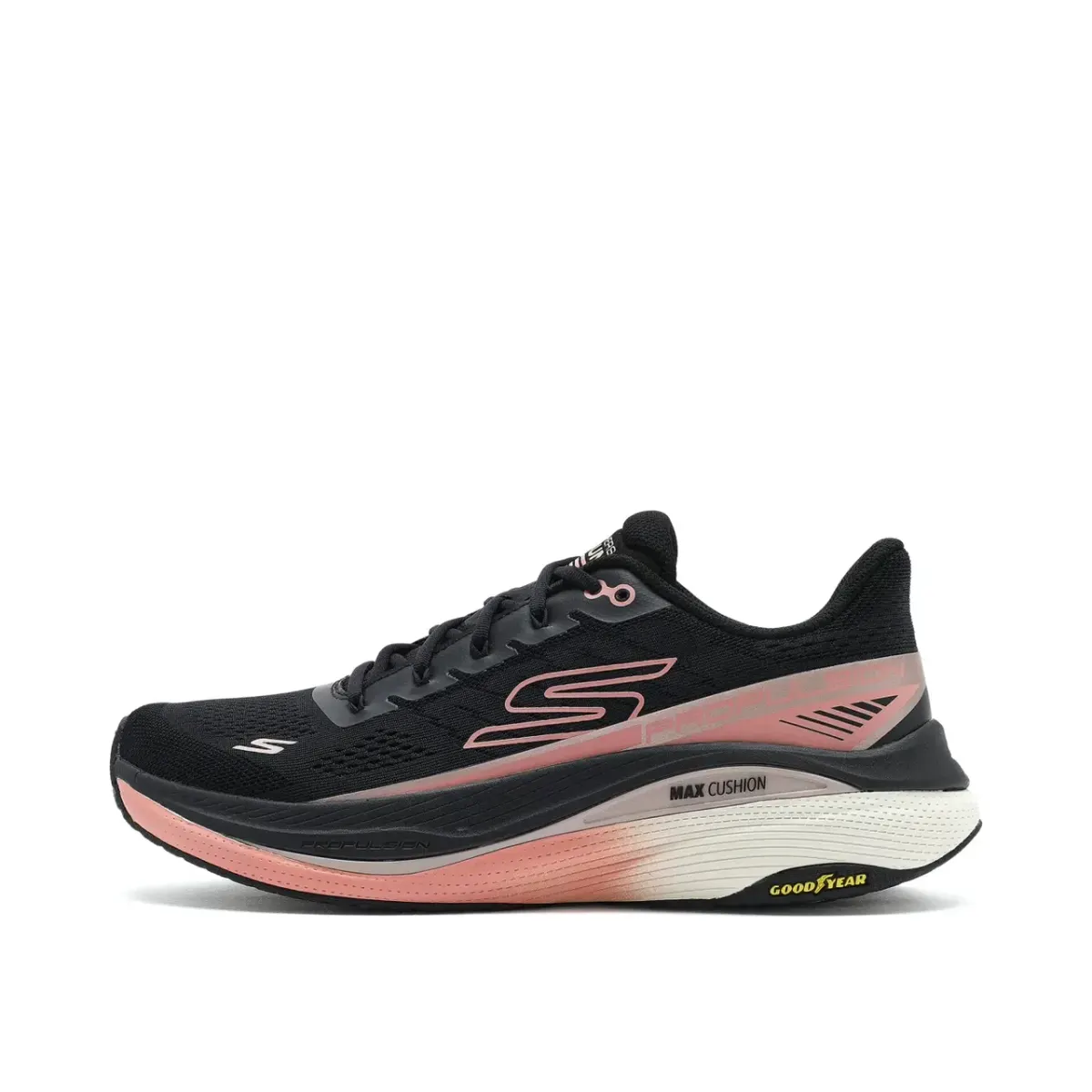 Skechers Max Cushioning Propulsion Kadın Siyah Koşu Ayakkabısı · 128901-BKRG (2/7)