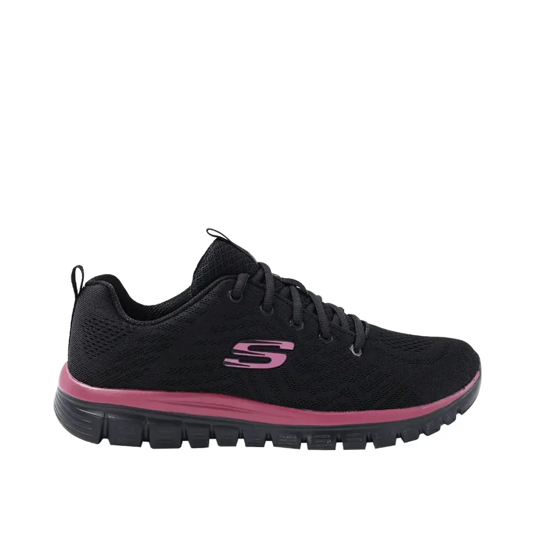 Skechers Graceful Get-Connected Kadın Spor Ayakkabı Siyah · 12615-BKMV