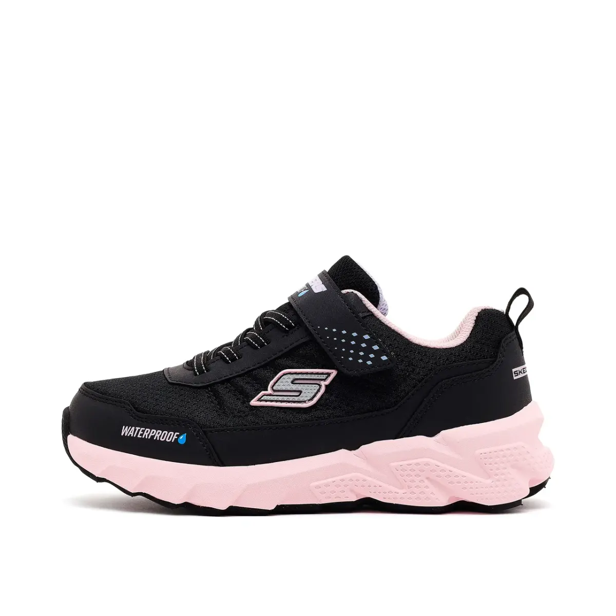 Skechers Elite Sport Tread - Camp Rage Büyük Kız Çocuk Siyah Su Geçirmez Spor Ayakkabı · 319260L-BKLP