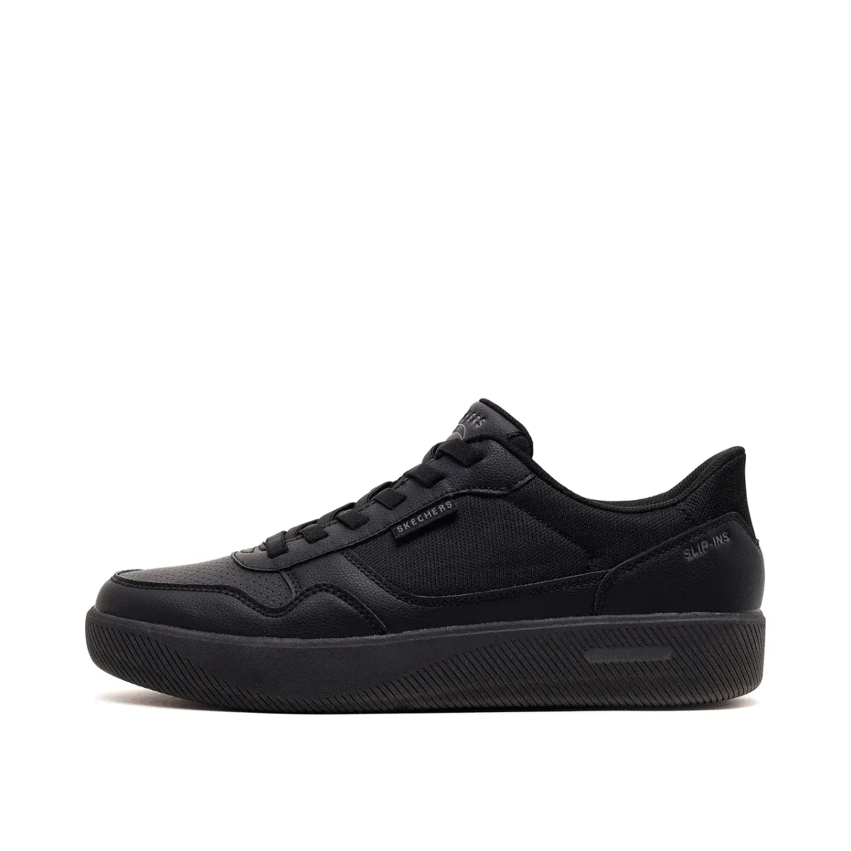 Skechers Arch Fit Court Break Erkek Siyah Sneakers · 183402-BBK