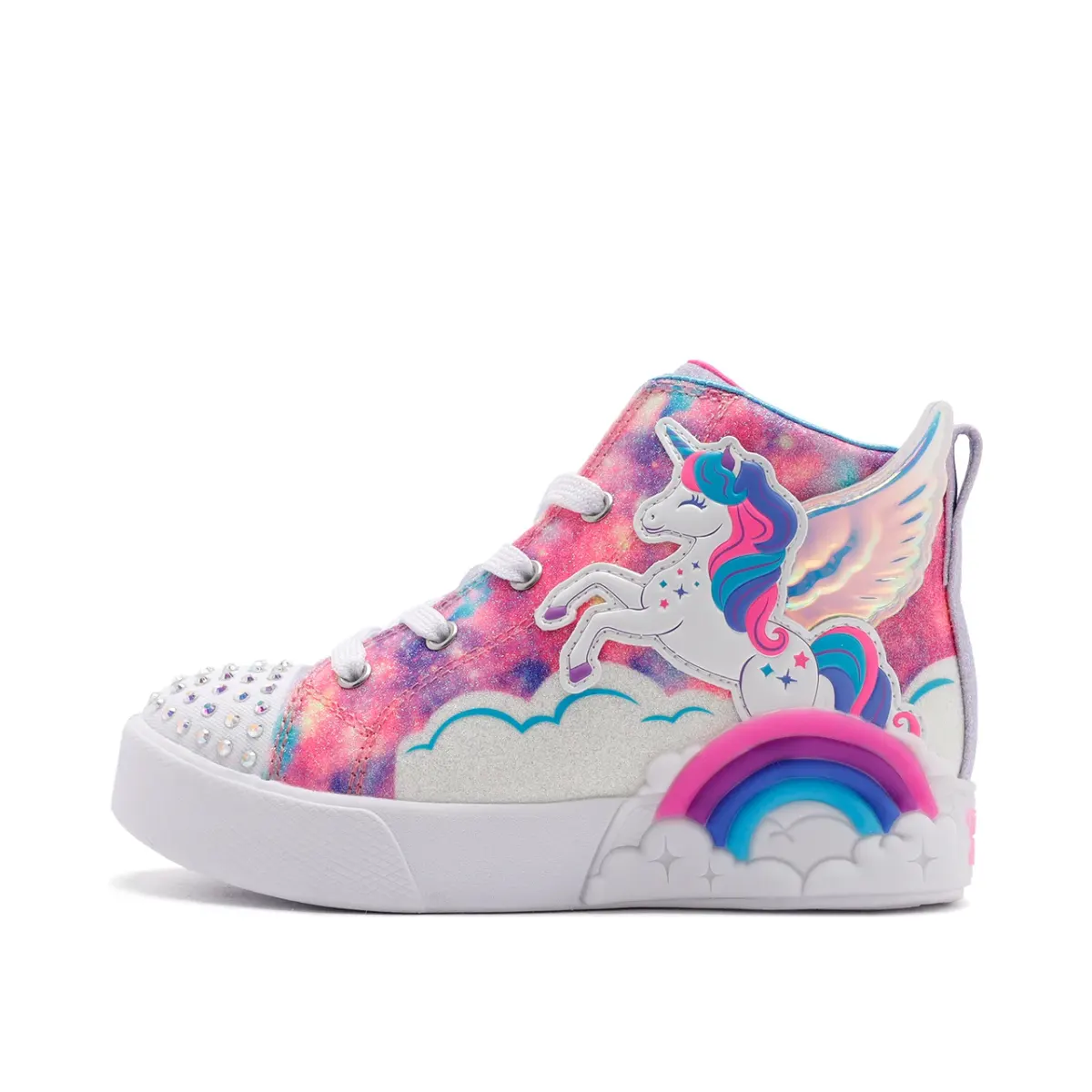 Skechers Twinkle Magic Küçük Kız Çocuk Pembe Işıklı Spor Ayakkabı · 314325N-HPMT