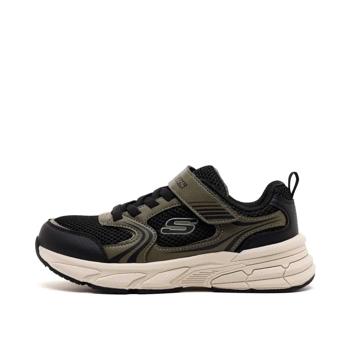 Skechers Retro-graph Büyük Erkek Çocuk Haki Spor Ayakkabı — Yeşil · 403857L-OLBK (2/6)