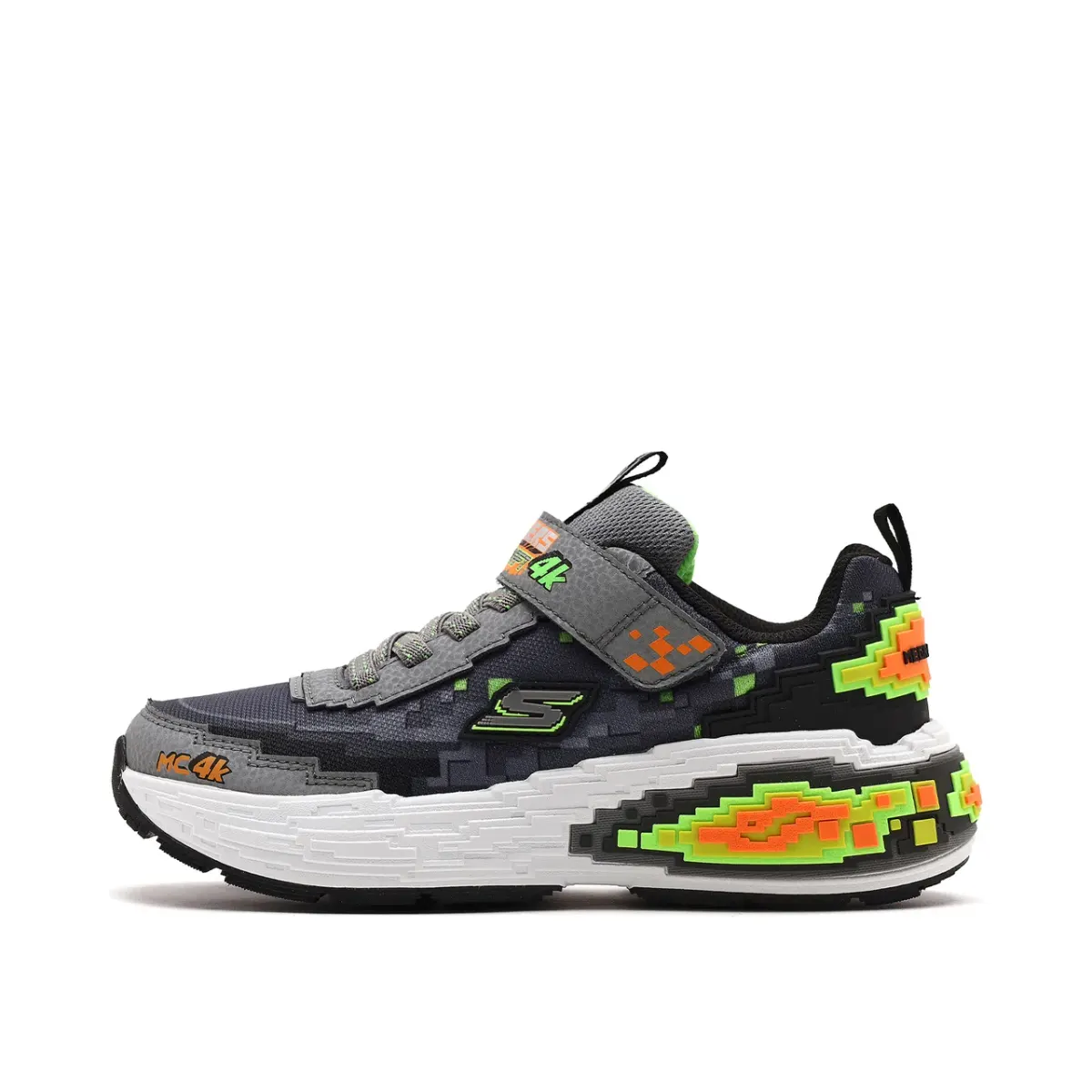 Skechers Mega-craft 4K Büyük Erkek Çocuk Gri Spor Ayakkabı — Çok Renkli · 402160L-CBLM (2/5)