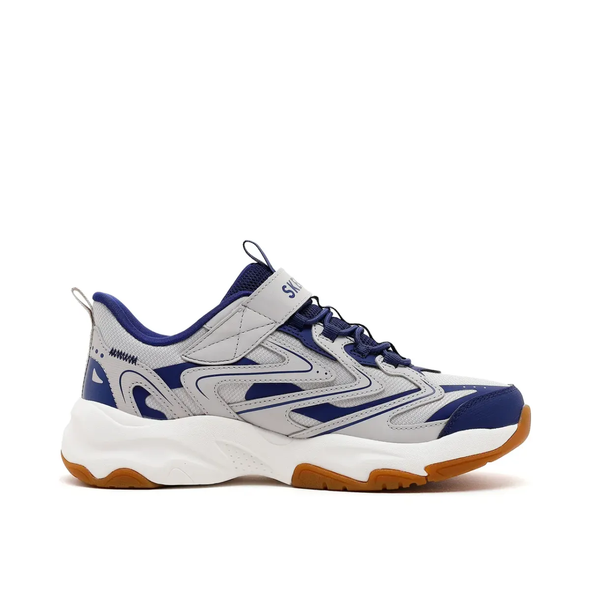 Skechers Retro Tech Büyük Erkek Çocuk Gri Spor Ayakkabı · 405332L-GYNV