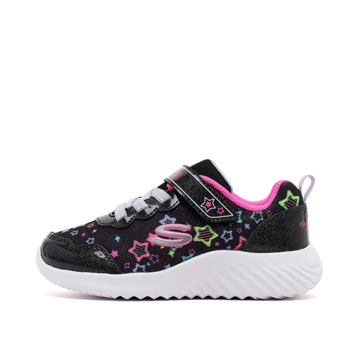 Skechers Bounder - Lil Star Friends Küçük Kız Çocuk Siyah Spor Ayakkabı · 303167N-BKMT (2/5)