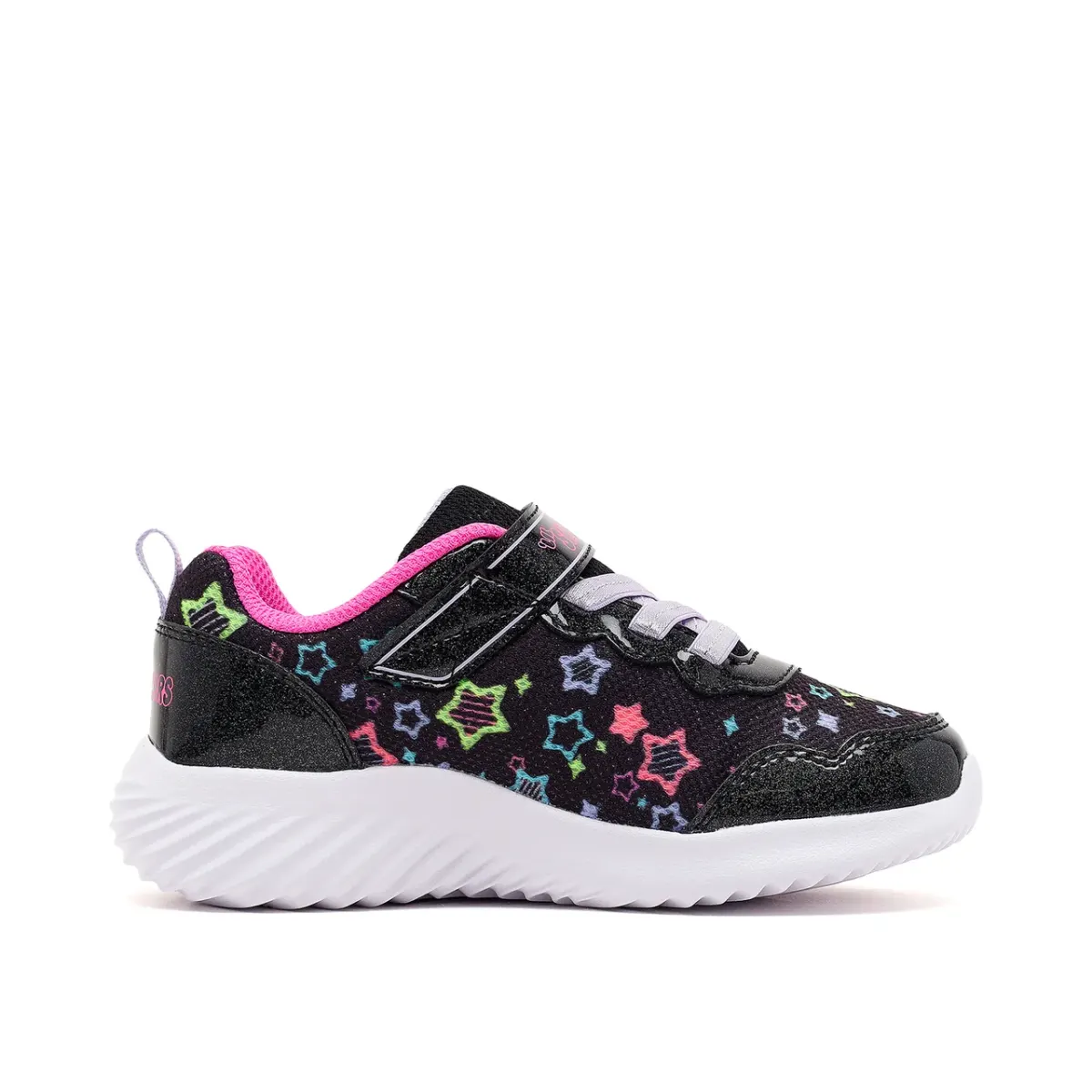 Skechers Bounder - Lil Star Friends Küçük Kız Çocuk Siyah Spor Ayakkabı · 303167N-BKMT