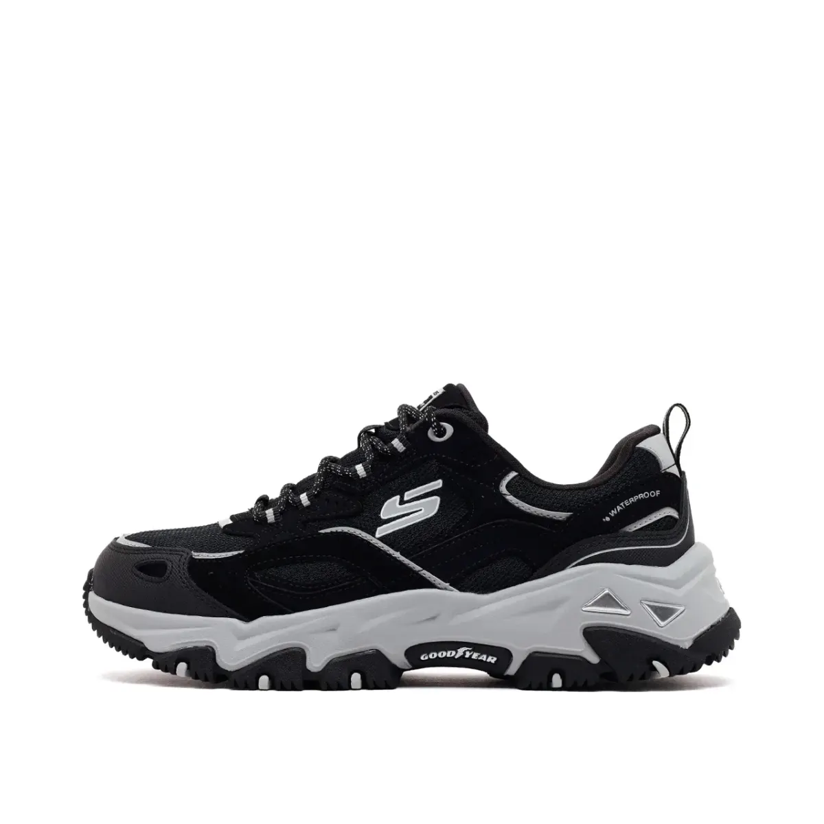 Skechers D'lites Hiker-echo Lake Kadın Siyah Su Geçirmez Outdoor Ayakkabı · 180411-BLK (2/5)