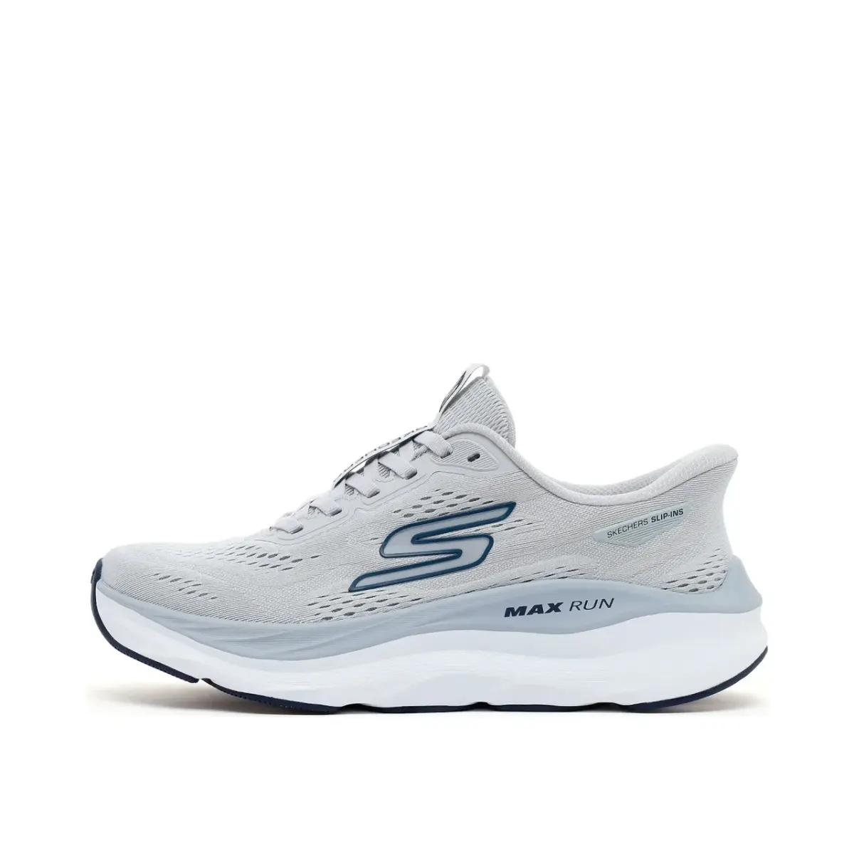 Skechers Max Run Erkek Gri Koşu Ayakkabısı · 221000-GRY (2/7)