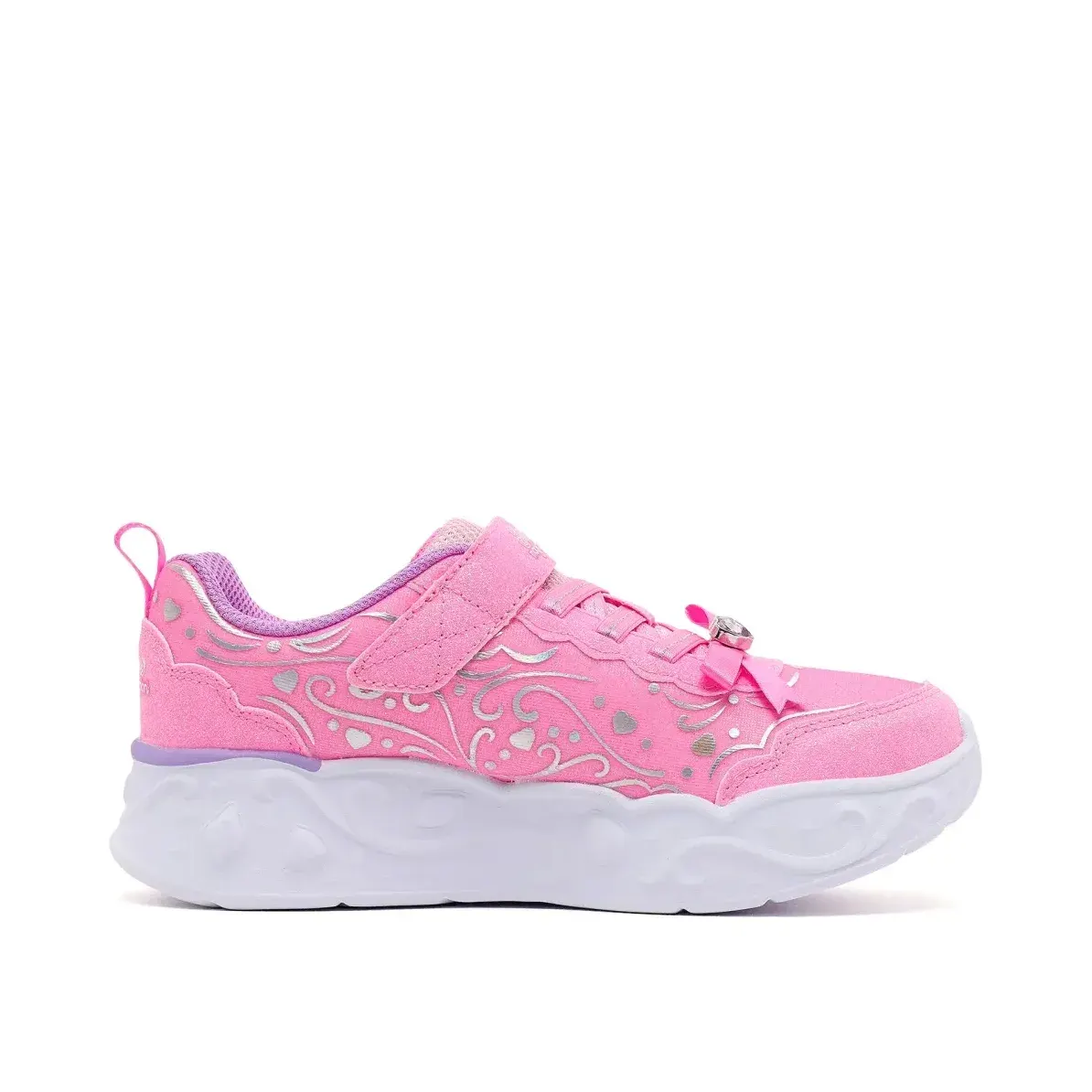 Skechers Princess Steps Büyük Kız Çocuk Pembe Işıklı Spor Ayakkabı · 303732L-PNK