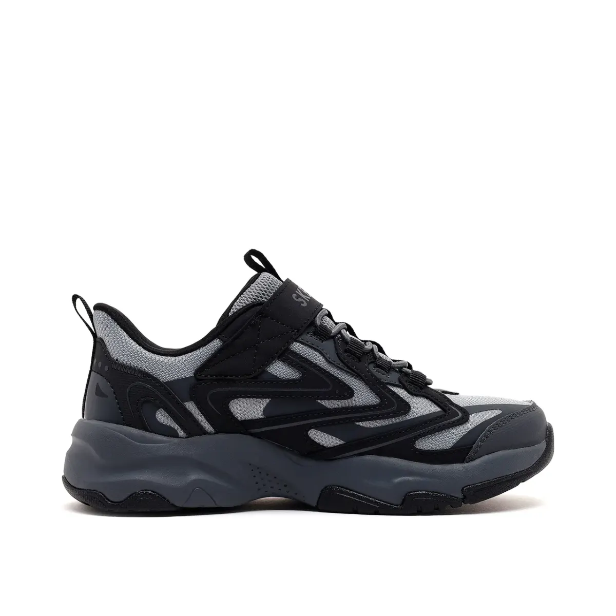 Skechers Retro Tech Büyük Erkek Çocuk Siyah Spor Ayakkabı · 405332L-BKCC (2/5)