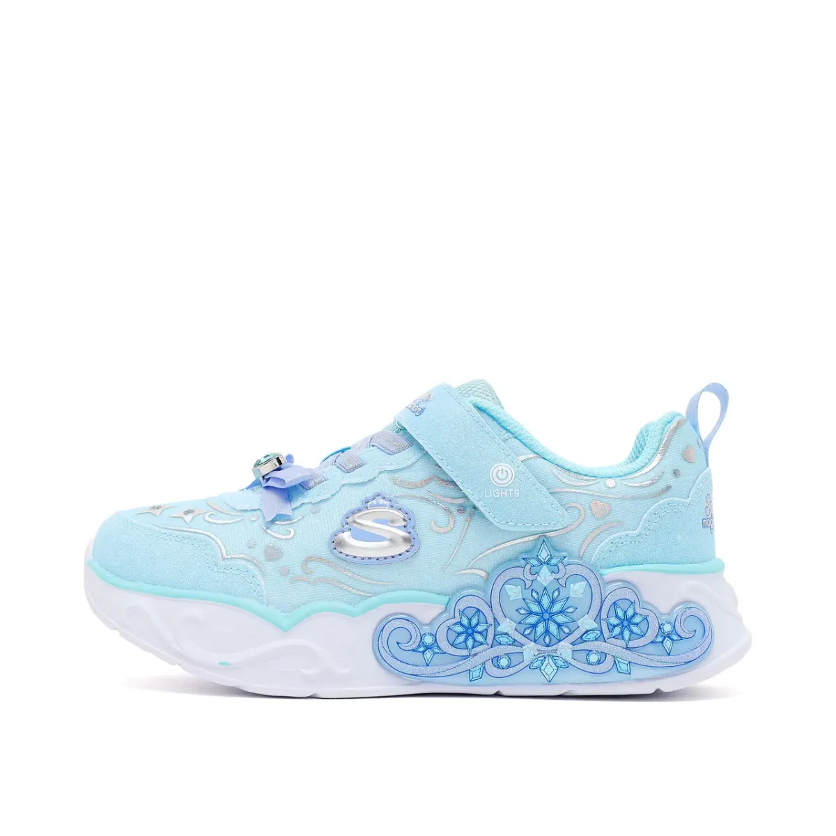 Skechers Princess Steps Büyük Kız Çocuk Mavi Işıklı Spor Ayakkabı · 303732L-LTBL