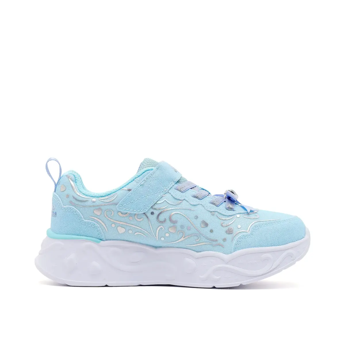 Skechers Princess Steps Büyük Kız Çocuk Mavi Işıklı Spor Ayakkabı · 303732L-LTBL (2/6)