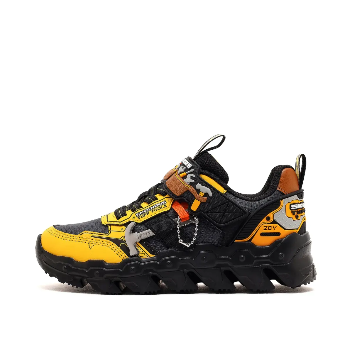 Skechers Mega-flex Lite - Tuff Toolz Büyük Erkek Çocuk Sarı Spor Ayakkabı · 402130L-YLBK