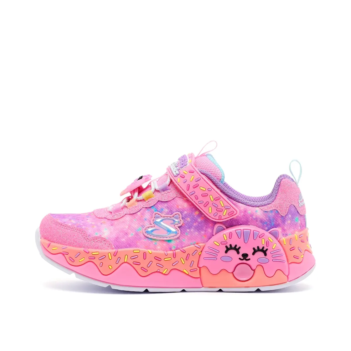 Skechers Donut Kitty Büyük Kız Çocuk Pembe Spor Ayakkabı · 302367L-LTPK