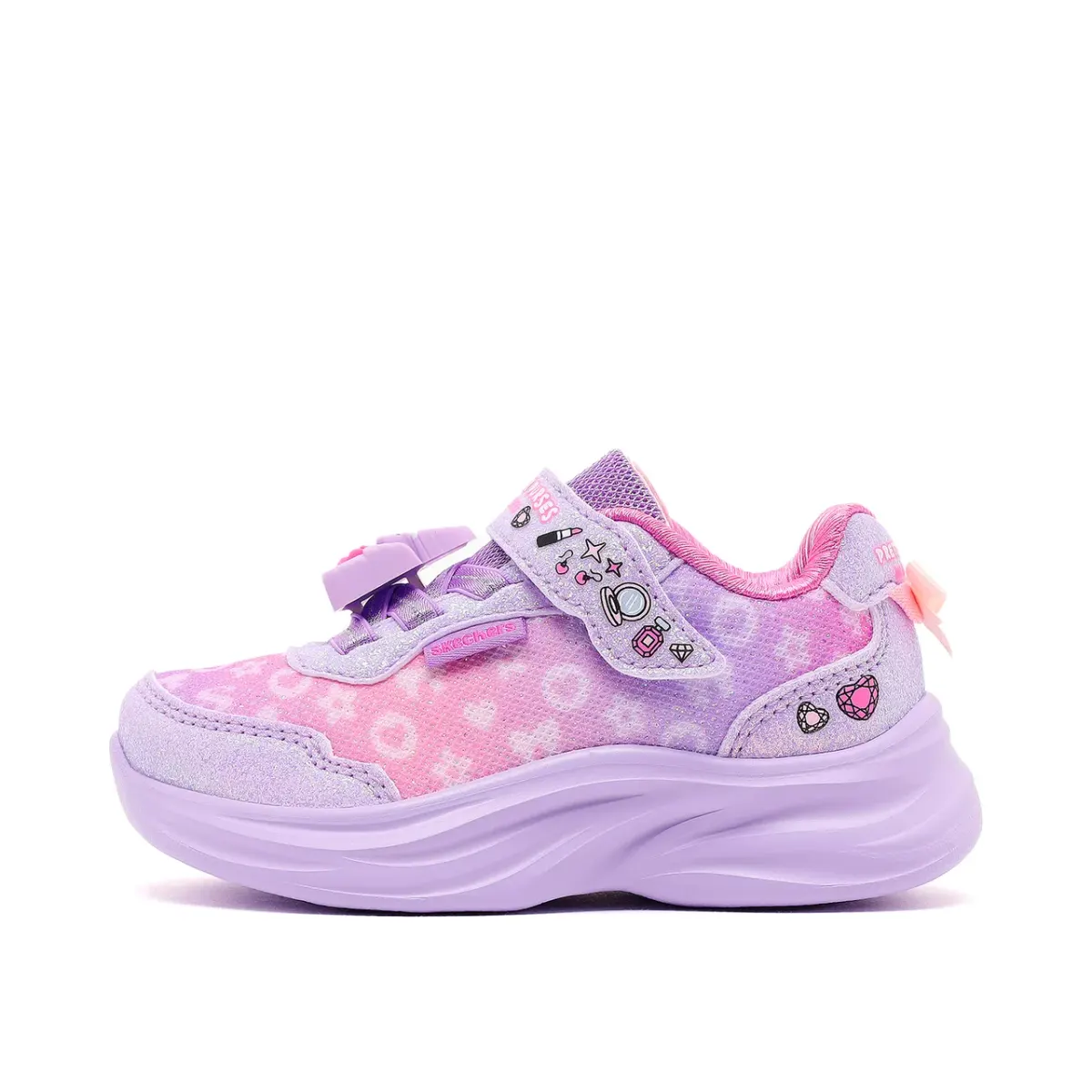 Skechers Power Jams 2.0 Küçük Kız Çocuk Mor Spor Ayakkabı · 302199N-LVMT