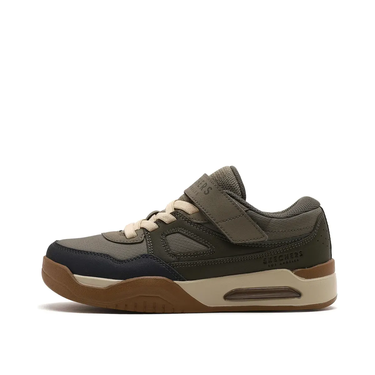 Skechers Court Tech Büyük Erkek Çocuk Haki Sneakers — Yeşil · 418070L-OLV