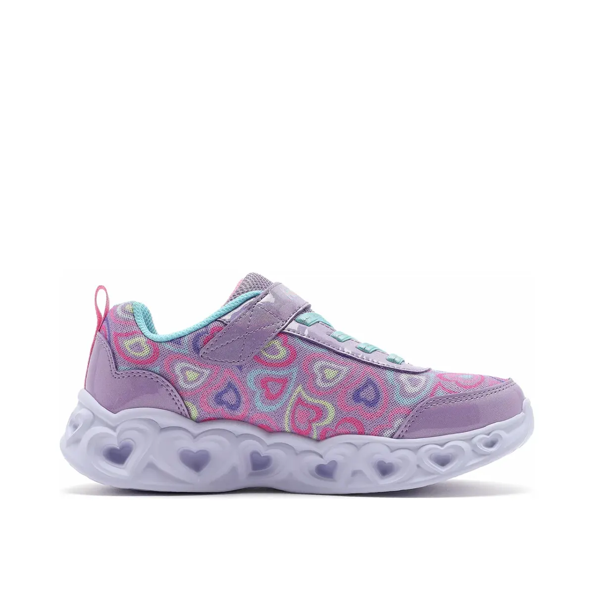 Skechers Heart Lights Boogie Love Çocuk Mor Işıklı Spor Ayakkabı — Çok Renkli · 303257L-LVMT
