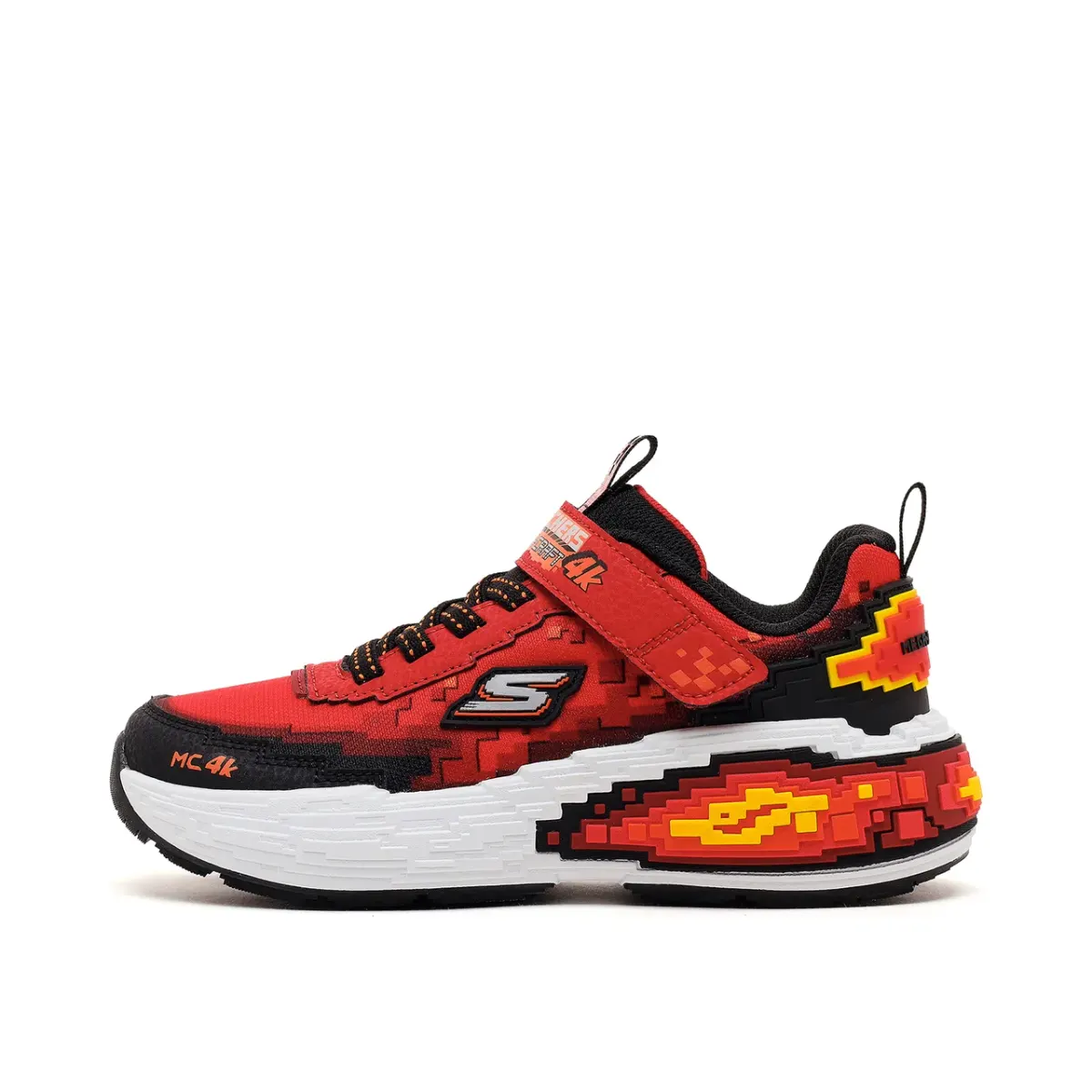 Skechers Mega-craft 4K Büyük Erkek Çocuk Kırmızı Spor Ayakkabı