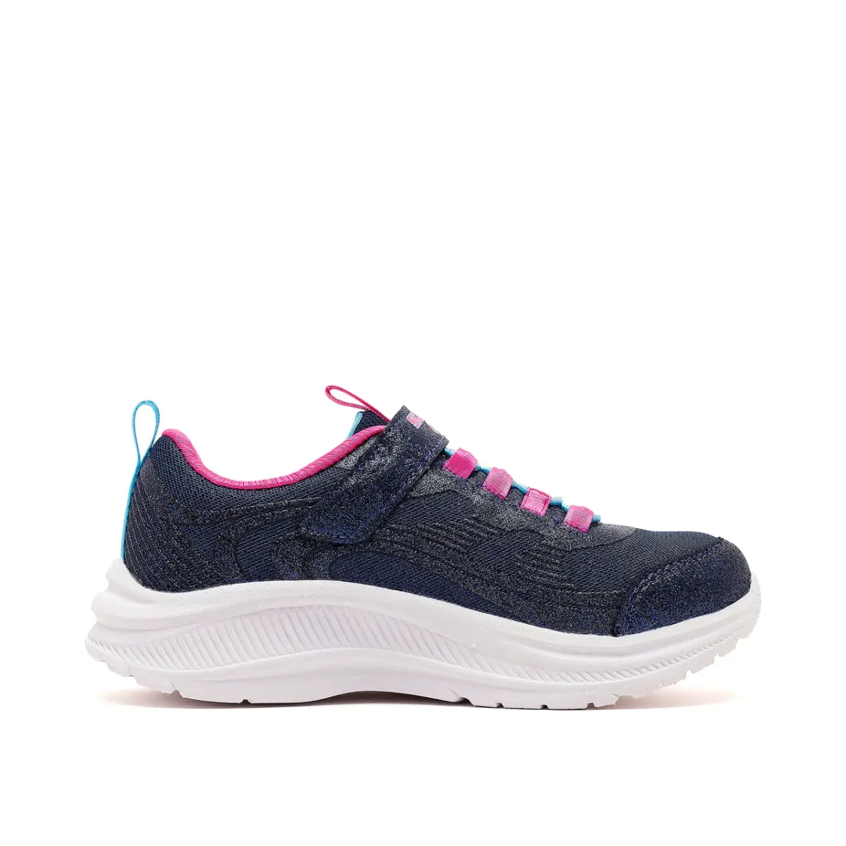 Skechers Rainbow Cruisers-glitzy Glow Büyük Kız Çocuk Lacivert Işıklı Spor Ayakkabı — Mavi · 303726L-NVMT (2/5)