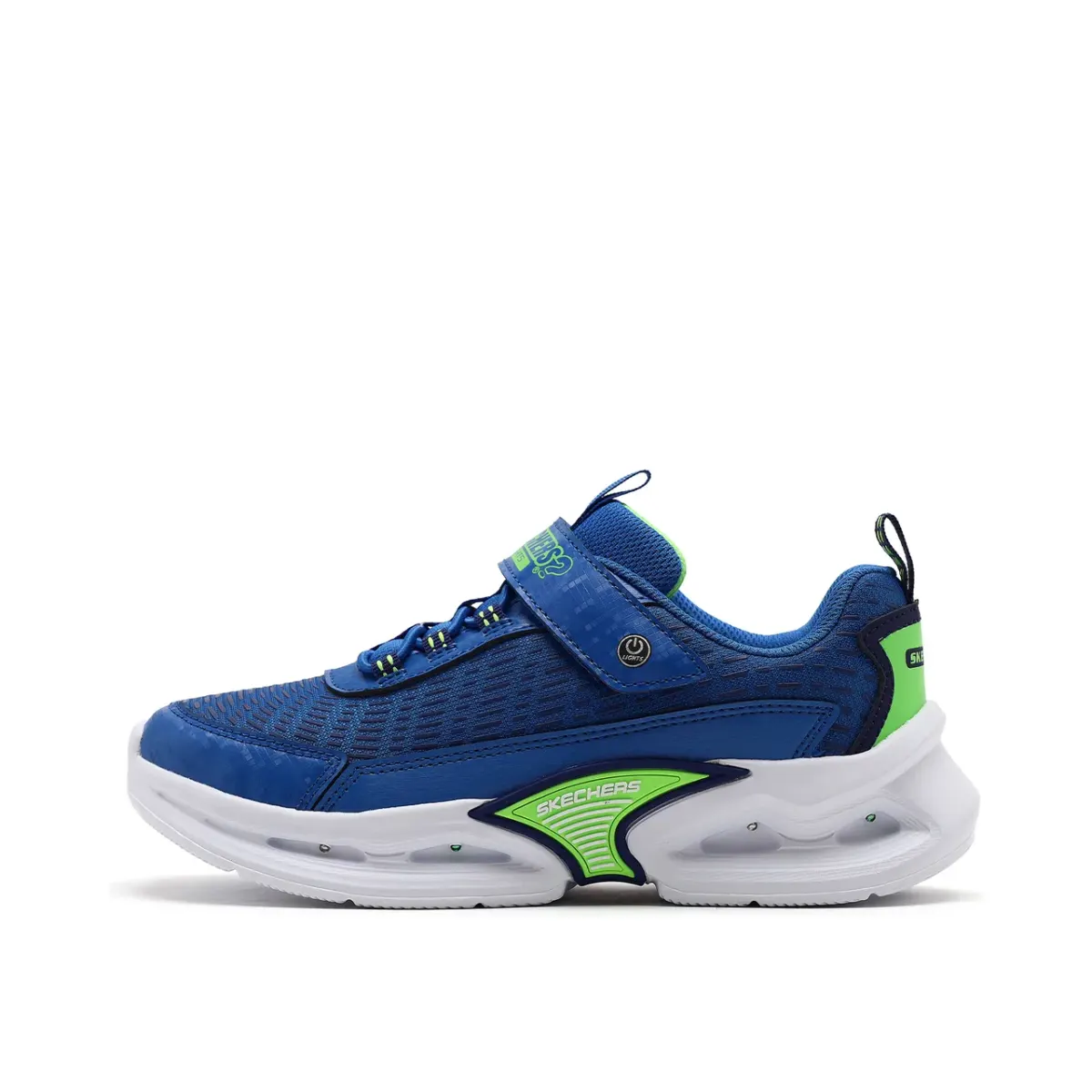 Skechers Kinetic-lights Büyük Erkek Çocuk Mavi Işıklı Spor Ayakkabı · 400400L-BLLM
