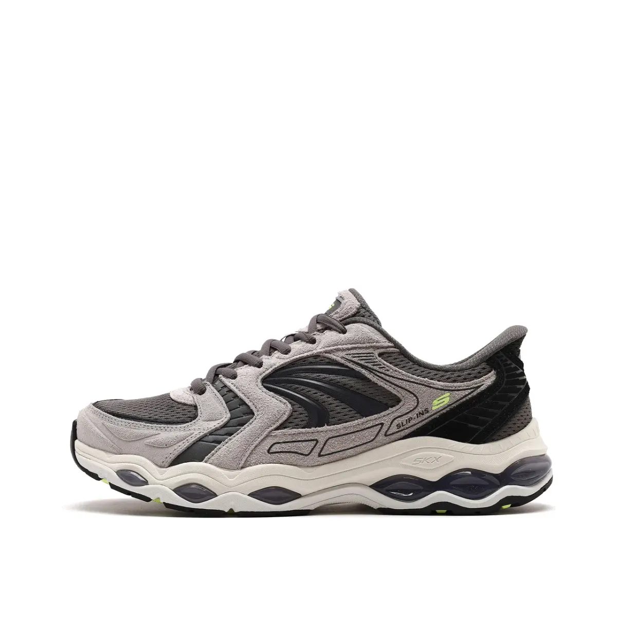 Skechers Skech-gel Erkek Gri Sneakers · 233331-GYCC