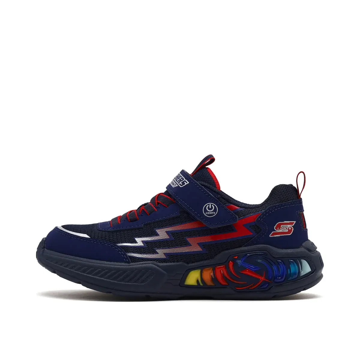 Skechers Light Storm 3 Büyük Erkek Çocuk Lacivert Işıklı Spor Ayakkabı — Mavi · 400152L-NVRD