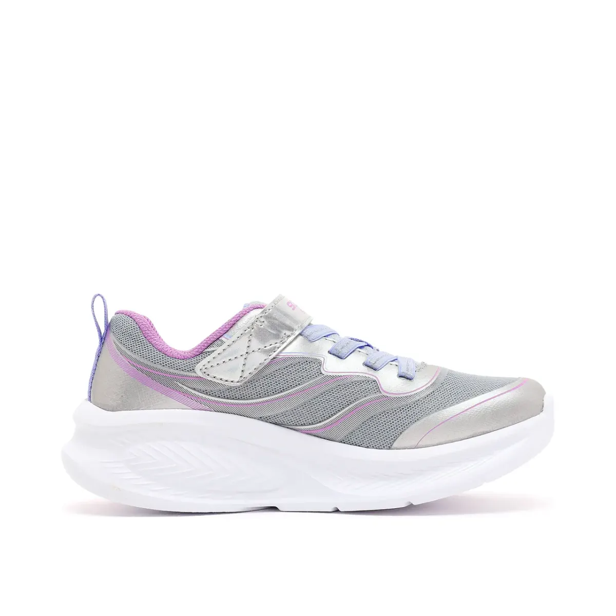 Skechers Cosmic Glow 2.0 Büyük Kız Çocuk Gri Işıklı Spor Ayakkabı · 303737L-SMLT (2/6)