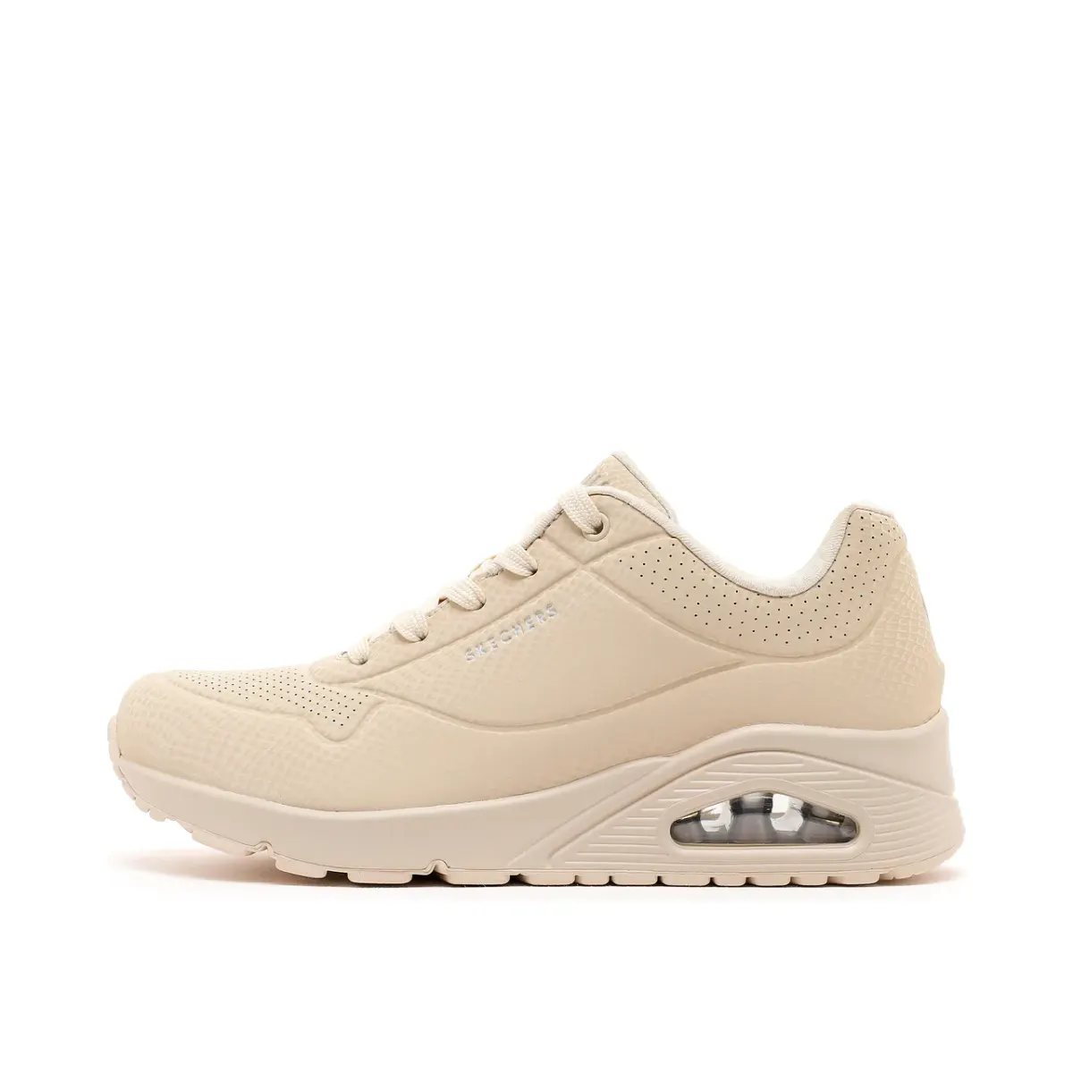 Skechers Uno - Shiny Scale Kadın Beyaz Sneakers · 177861TK-OFWT