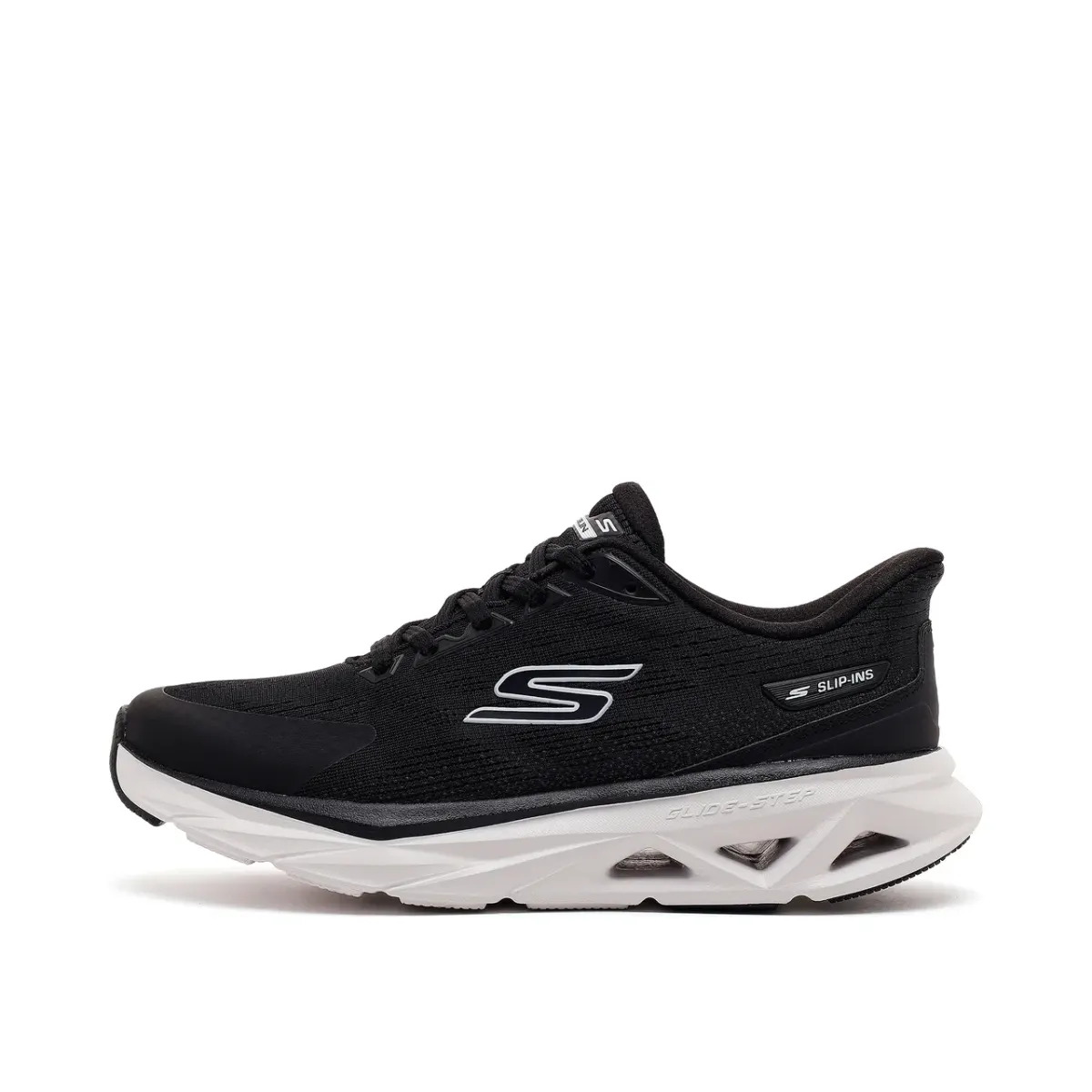 Skechers Glide-step Vortex Kadın Siyah Spor Ayakkabı · 129825-BKW