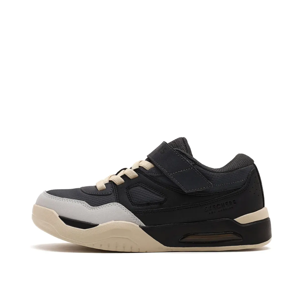 Skechers Court Tech Büyük Erkek Çocuk Siyah Sneakers · 418070L-BKCC