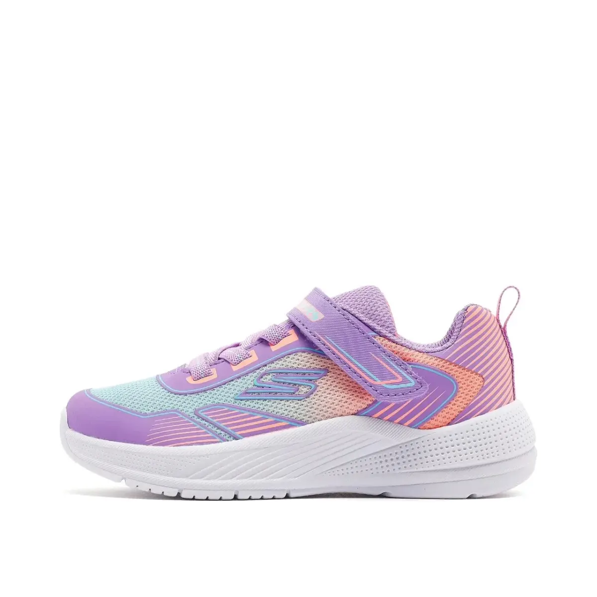 Skechers Microspec Advance Oasis Point Çocuk Spor Ayakkabı Lila/Mor · 303657N-LVMT