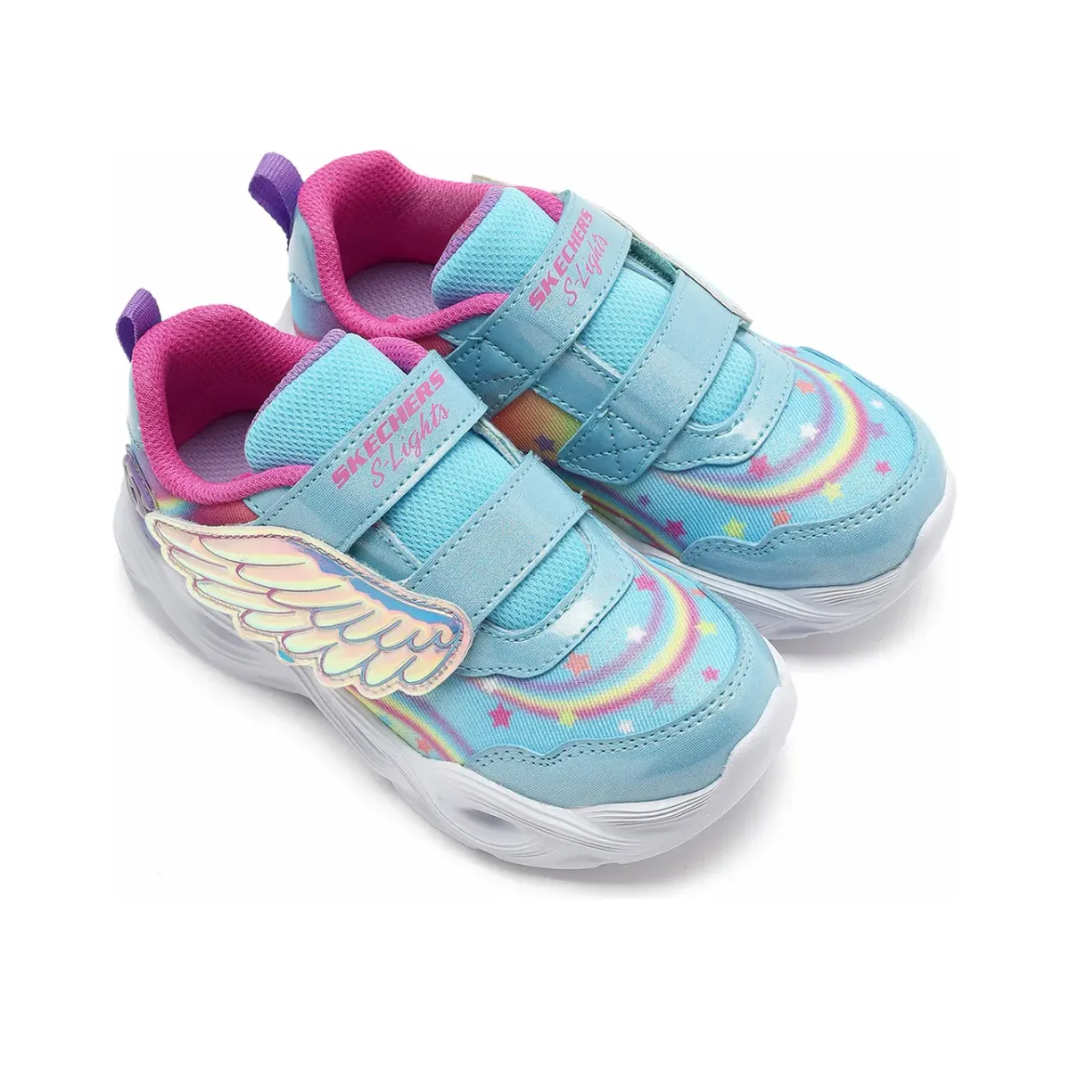 Skechers Twisty Glow Bebek Işıklı Mavi Spor Ayakkabı · 303718N-TQMT (2/7)
