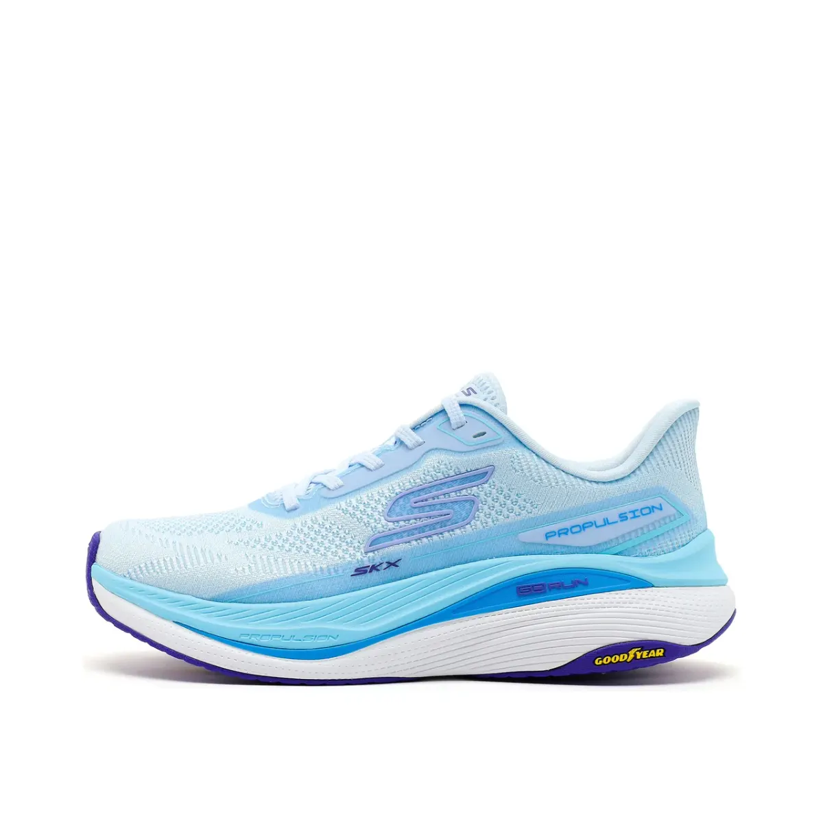 Skechers Max Cushioning Propulsion Kadın Mavi Koşu Ayakkabısı · 128908-BLU