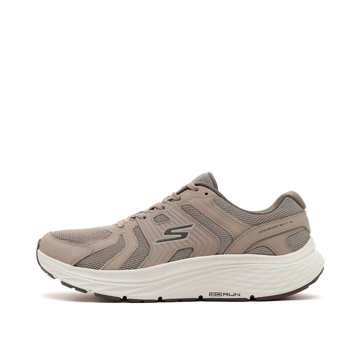Skechers Go Run Consistent 3 Erkek Bej Spor Ayakkabı — Kahverengi
