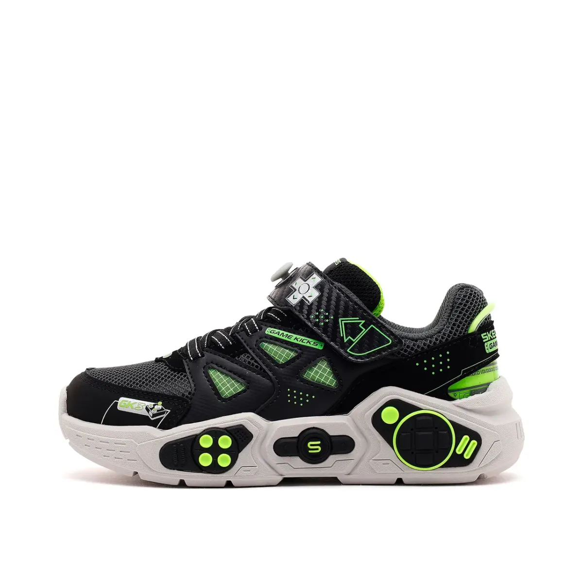 Skechers Gametronix 3.0 Büyük Erkek Çocuk Siyah Spor Ayakkabı · 402277L-BKLM (2/5)