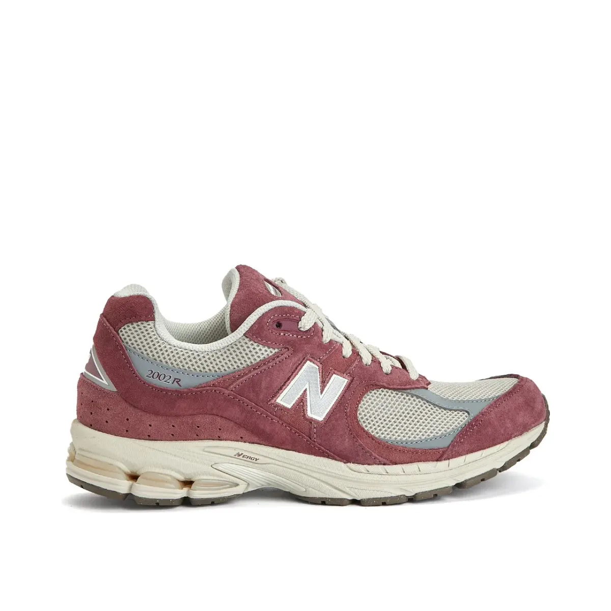 New Balance 2002 Bordo Erkek Deri Sneaker — Kırmızı