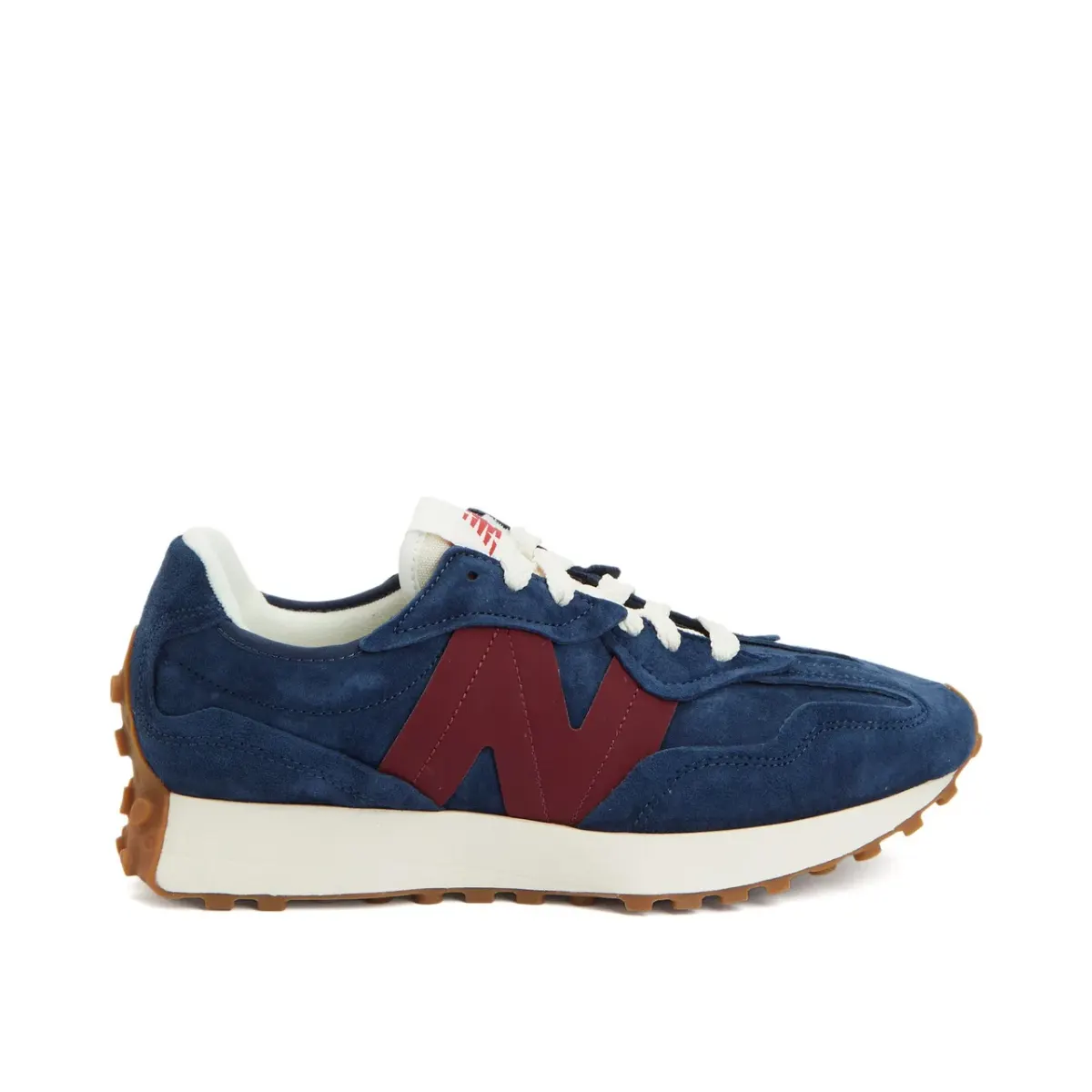 New Balance 327 Lacivert Erkek Deri Sneaker — Mavi · U327WSB