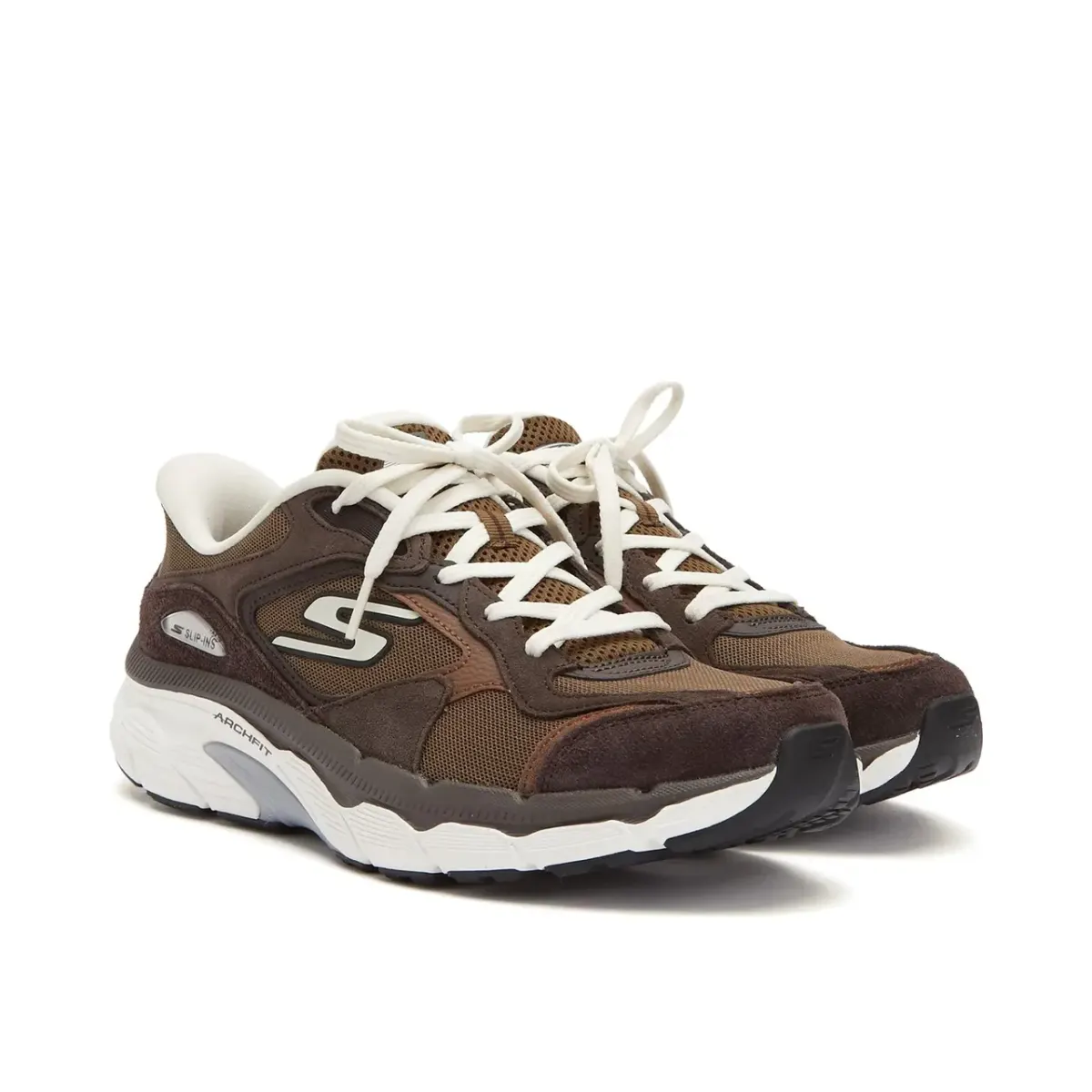 Skechers Go Run Arch Fit 2.0 Carrera Kahve Erkek Sneaker — Kahverengi · 221104-BRN (2/5)