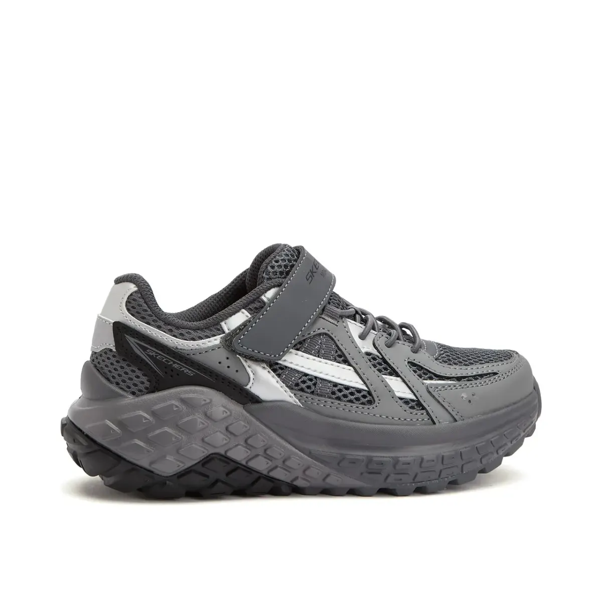 Skechers Monster Evo Gri Erkek Çocuk Sneaker · 405334L-CHAR