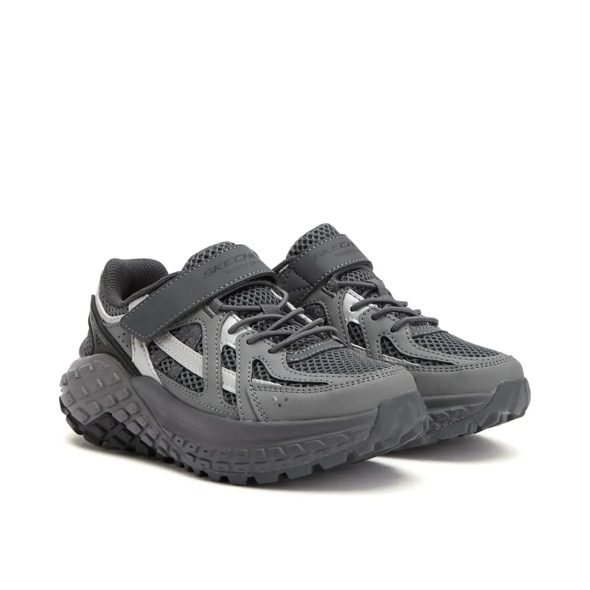 Skechers Monster Evo Gri Erkek Çocuk Sneaker · 405334L-CHAR (2/5)
